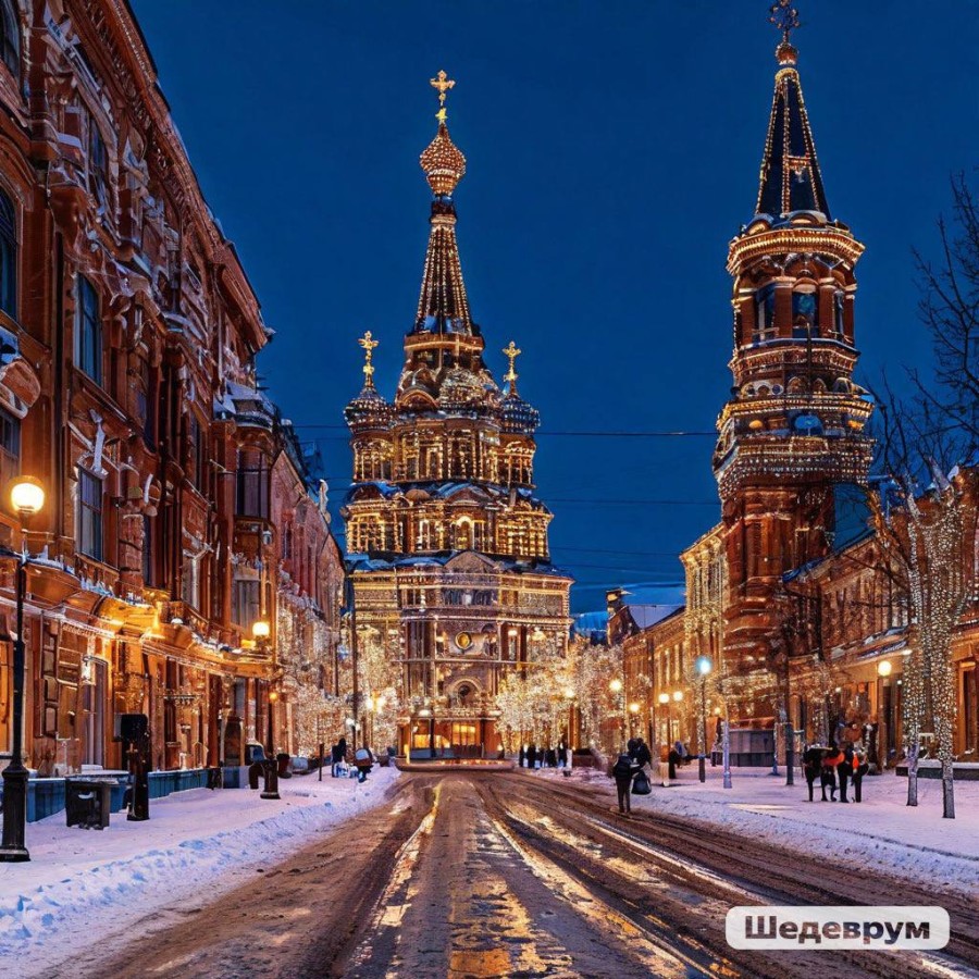 Новогодняя Удмуртия с банкетом. шоу-программой и дискотекой