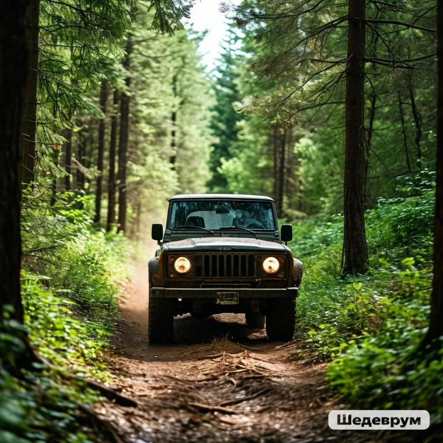 В гости к богатырю Полюду: тур на внедорожниках