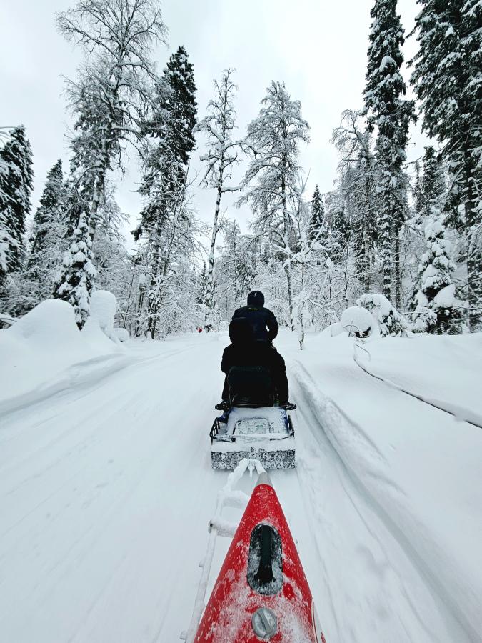 Усьвинские столбы на снегоходах и Каменный город
