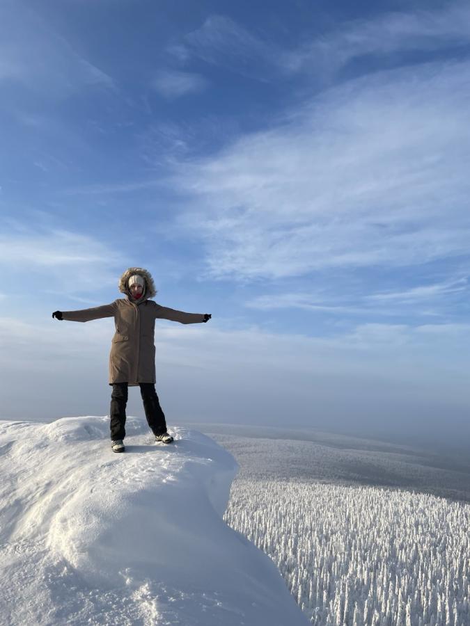 Экскурсия к зимнему Полюду на снегоходах (в санях)